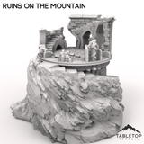 Tabletop Terrain Terrain Ruins on the Mountain