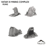 Tabletop Terrain Terrain Ruins - Vatar XI Mining Complex