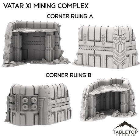 Tabletop Terrain Terrain Ruins - Vatar XI Mining Complex