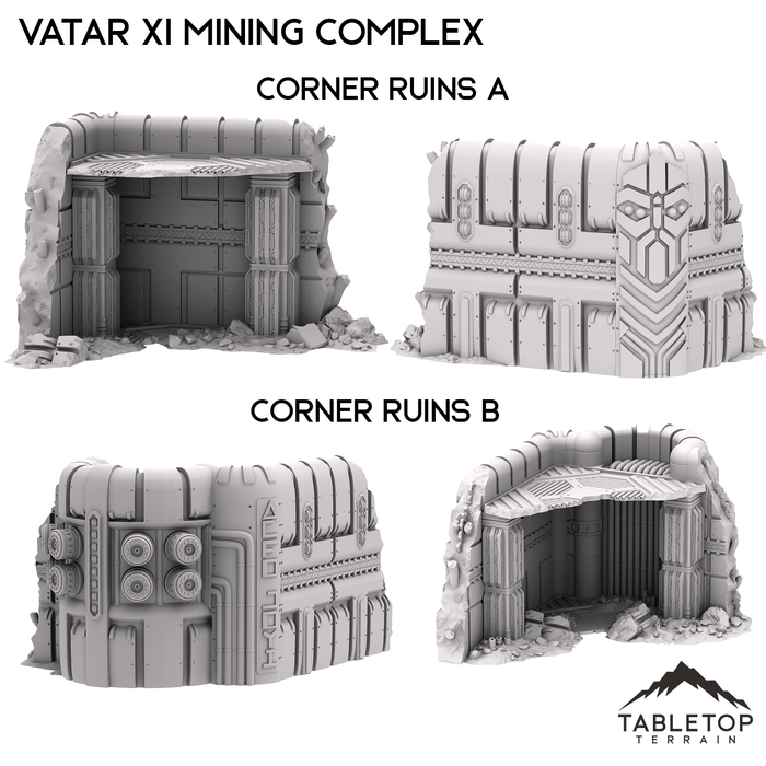 Tabletop Terrain Terrain Ruins - Vatar XI Mining Complex