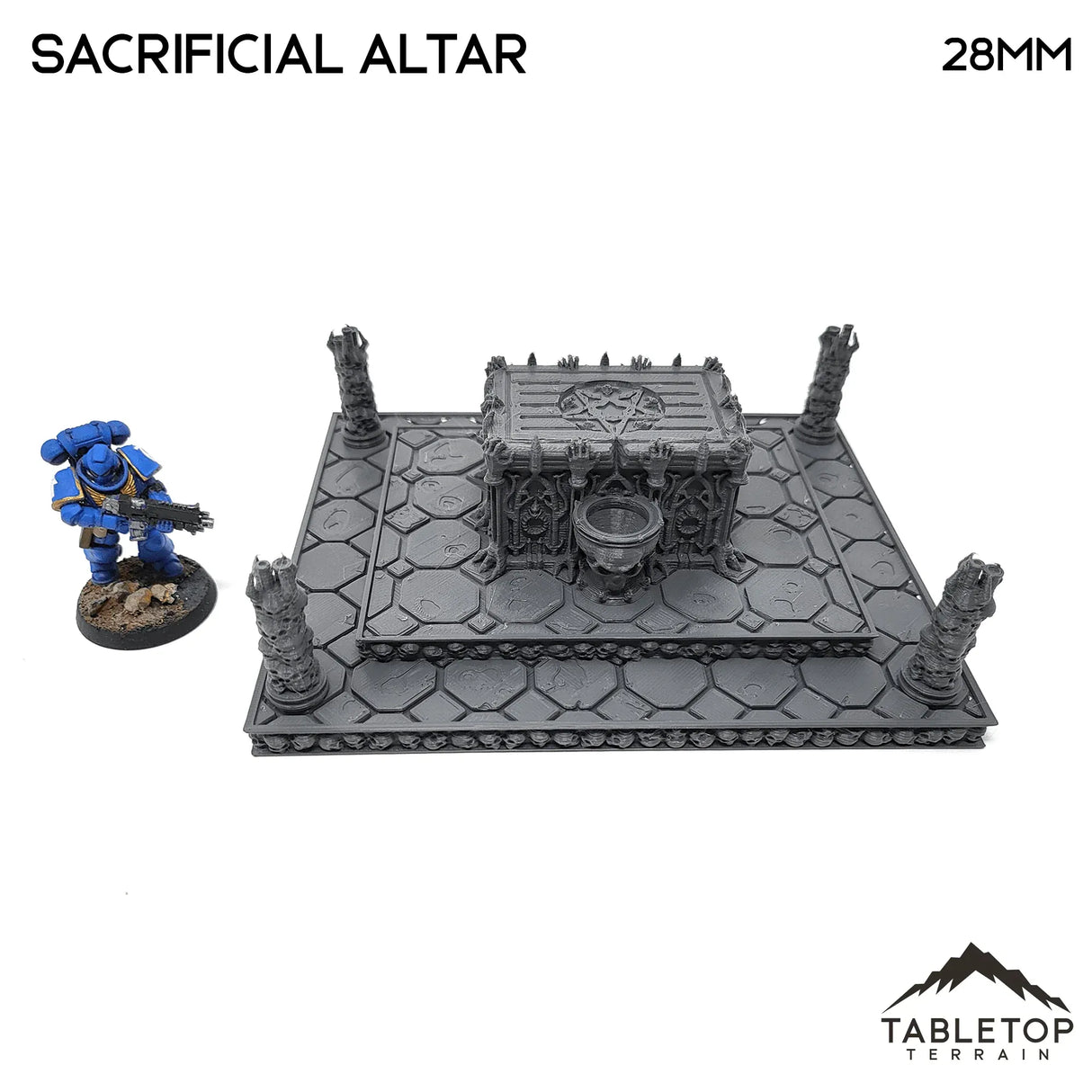 Tabletop Terrain Terrain Sacrificial Altar - Demon Fantasy Terrain