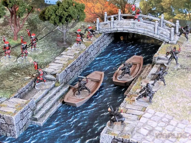 Tabletop Terrain Terrain Samurai Canal Set