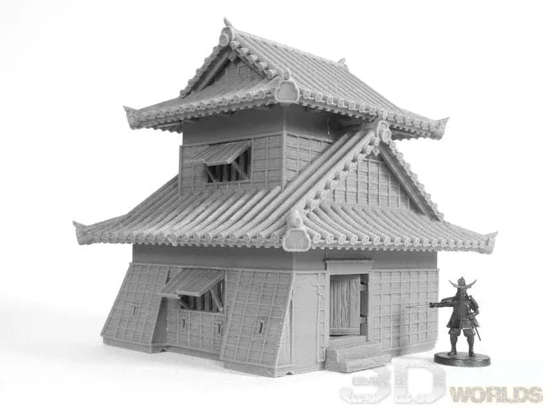 Tabletop Terrain Terrain Samurai Castle Corner Tower