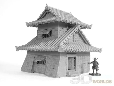 Tabletop Terrain Terrain Samurai Castle Corner Tower