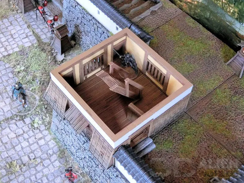 Tabletop Terrain Terrain Samurai Castle Corner Tower