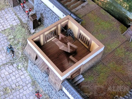 Tabletop Terrain Terrain Samurai Castle Corner Tower