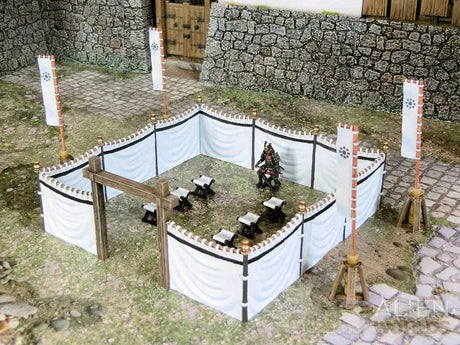 Tabletop Terrain Terrain Samurai Jinmaku Curtains