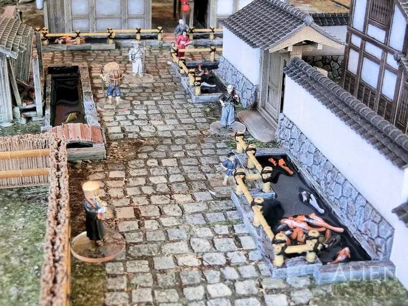 Tabletop Terrain Terrain Samurai Street Fish Ponds