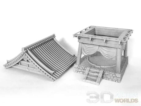 Tabletop Terrain Terrain Samurai Sumo Ring