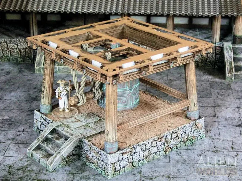 Tabletop Terrain Terrain Samurai Temple Bell