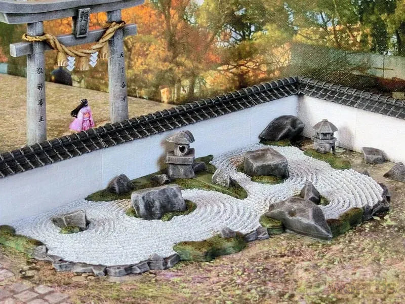 Tabletop Terrain Terrain Samurai Zen Garden Set