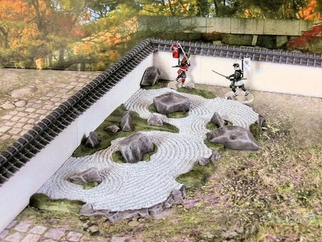 Tabletop Terrain Terrain Samurai Zen Garden Set