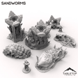 Tabletop Terrain Terrain Sandworms