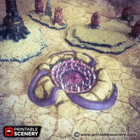 Tabletop Terrain Terrain Sarlacc Pit - Star Wars Legion Terrain