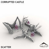 Tabletop Terrain Terrain Scatter / 32mm Corrupted Castle