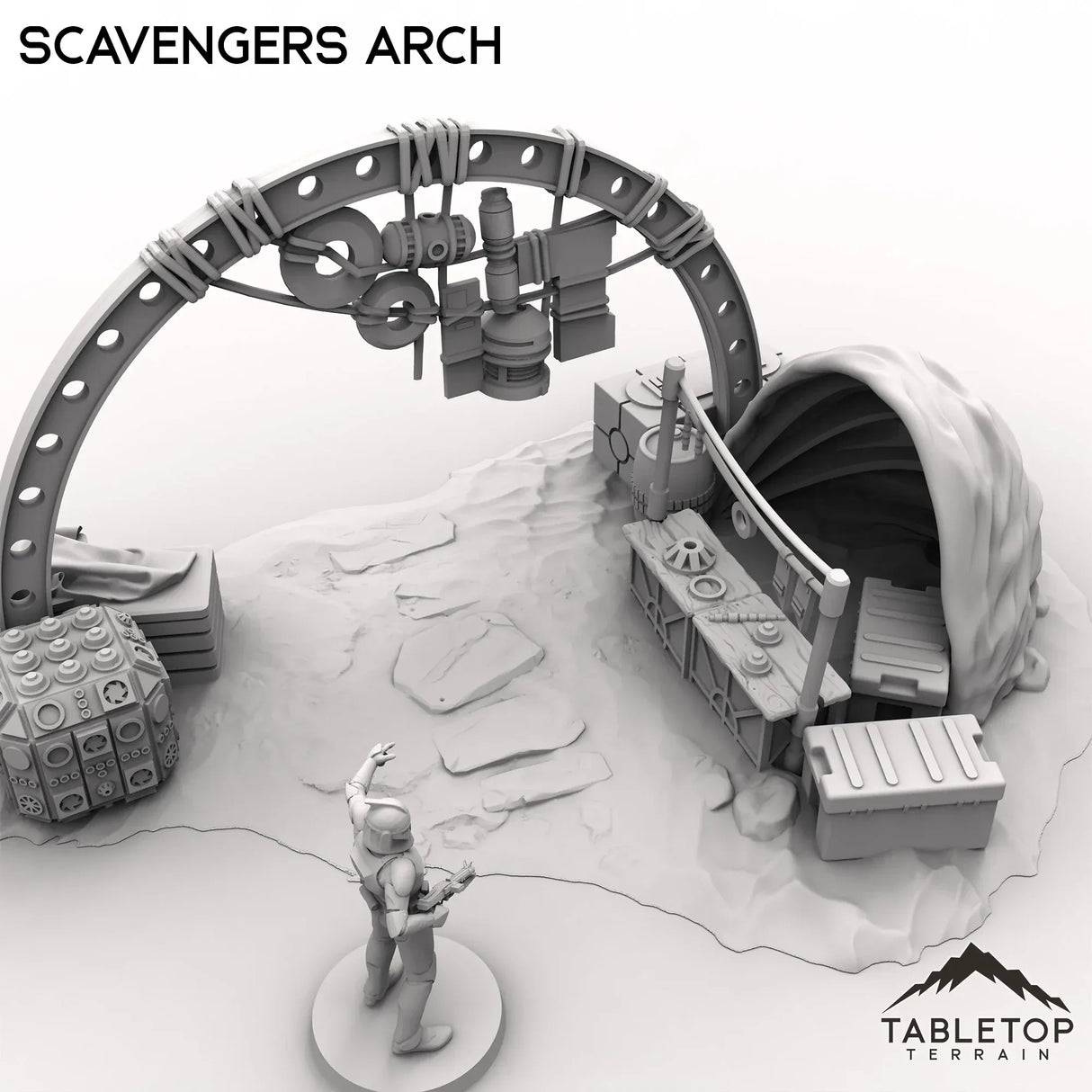 Tabletop Terrain Terrain Scavenger's Arch