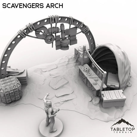 Tabletop Terrain Terrain Scavenger's Arch