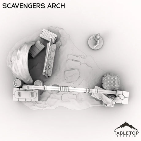 Tabletop Terrain Terrain Scavenger's Arch