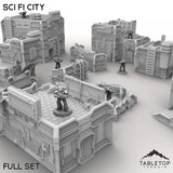 Tabletop Terrain Terrain Sci Fi City