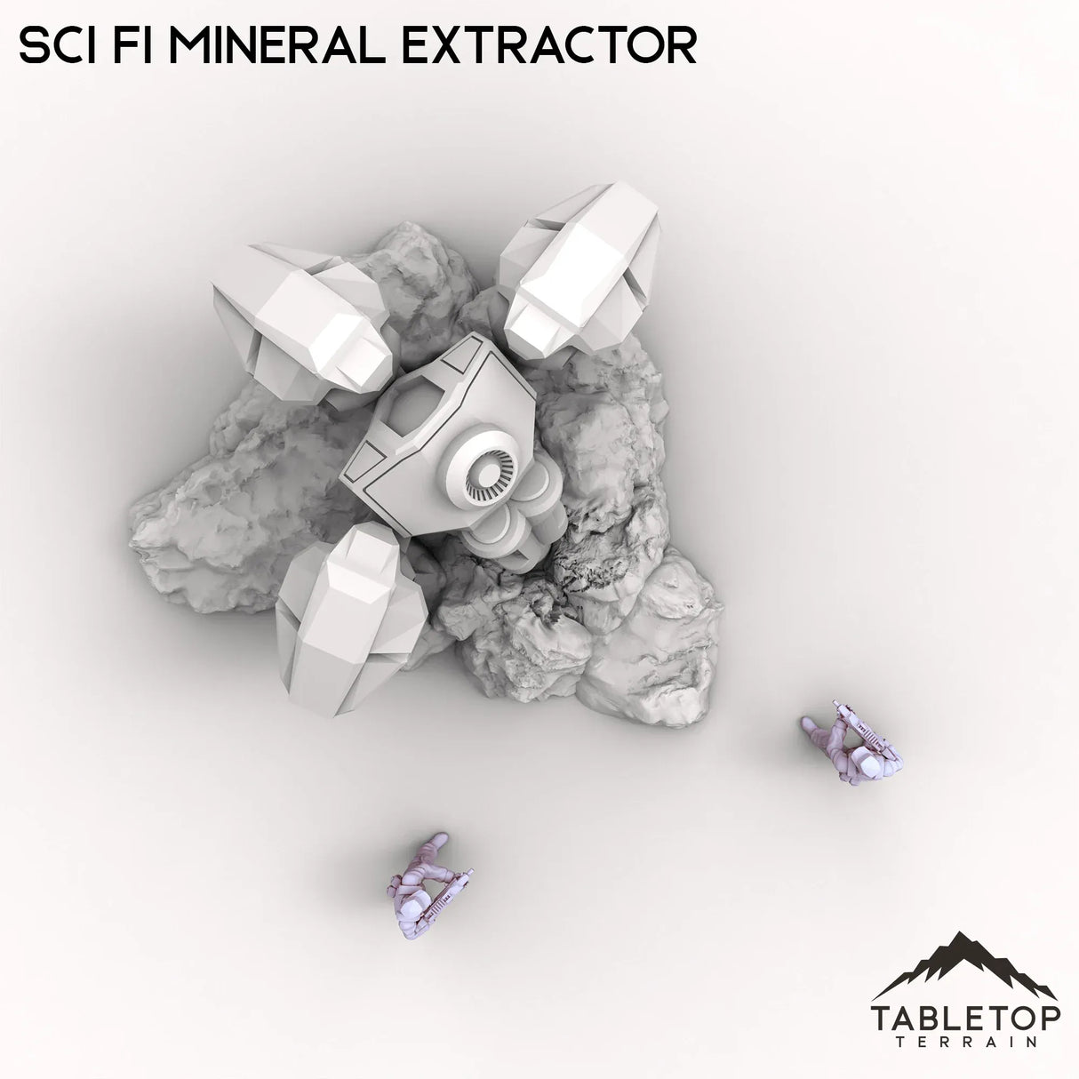 Tabletop Terrain Terrain Sci Fi Mineral Extractor