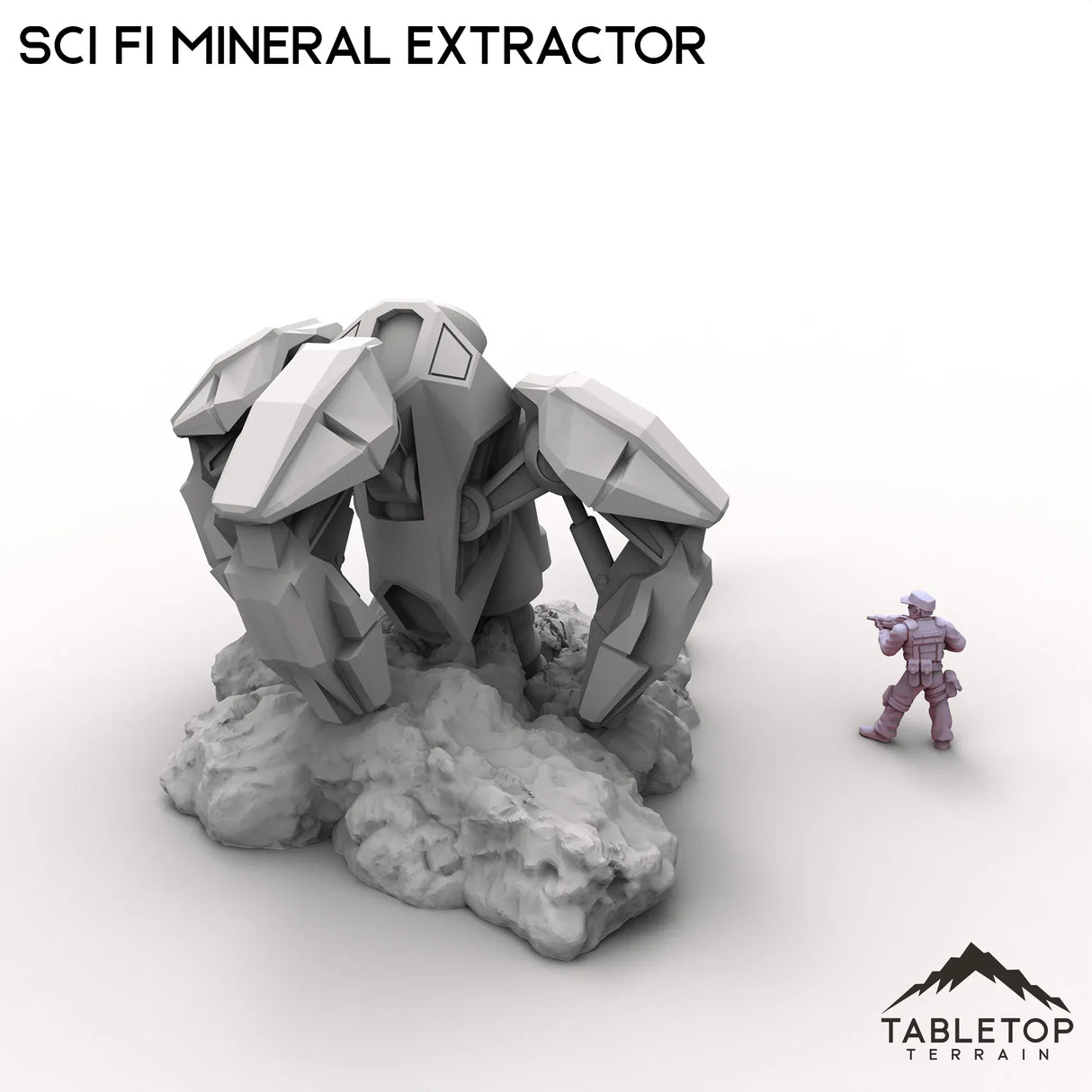 Tabletop Terrain Terrain Sci Fi Mineral Extractor