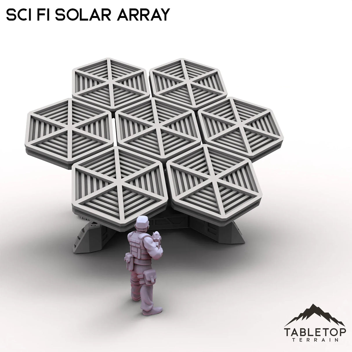 Tabletop Terrain Terrain Sci Fi Solar Array
