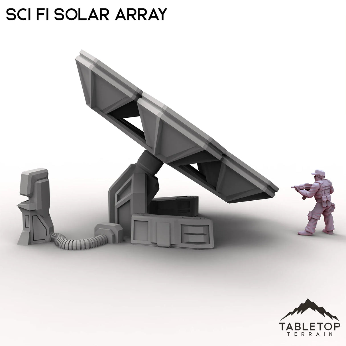 Tabletop Terrain Terrain Sci Fi Solar Array