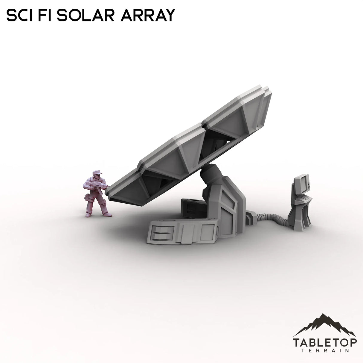 Tabletop Terrain Terrain Sci Fi Solar Array