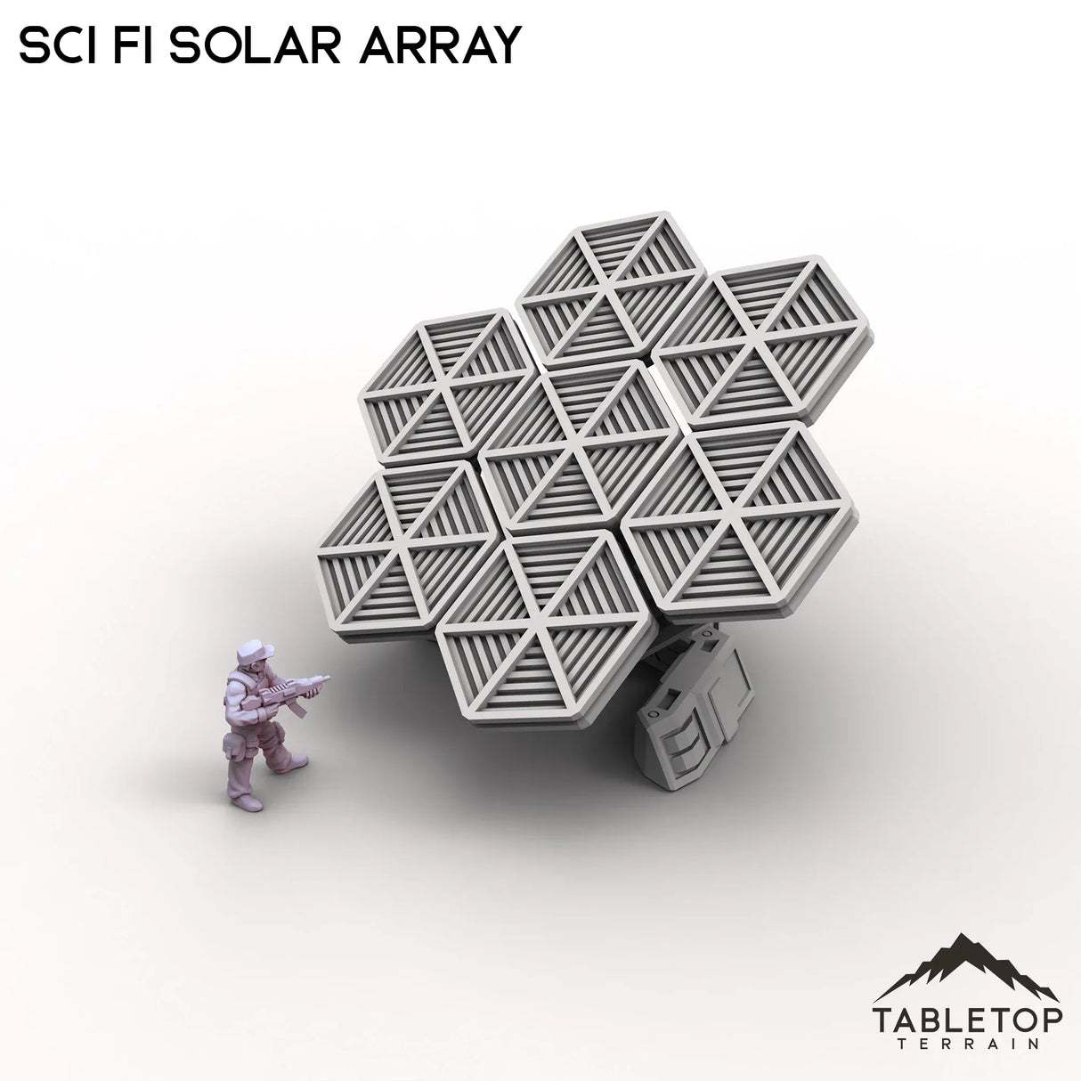 Tabletop Terrain Terrain Sci Fi Solar Array