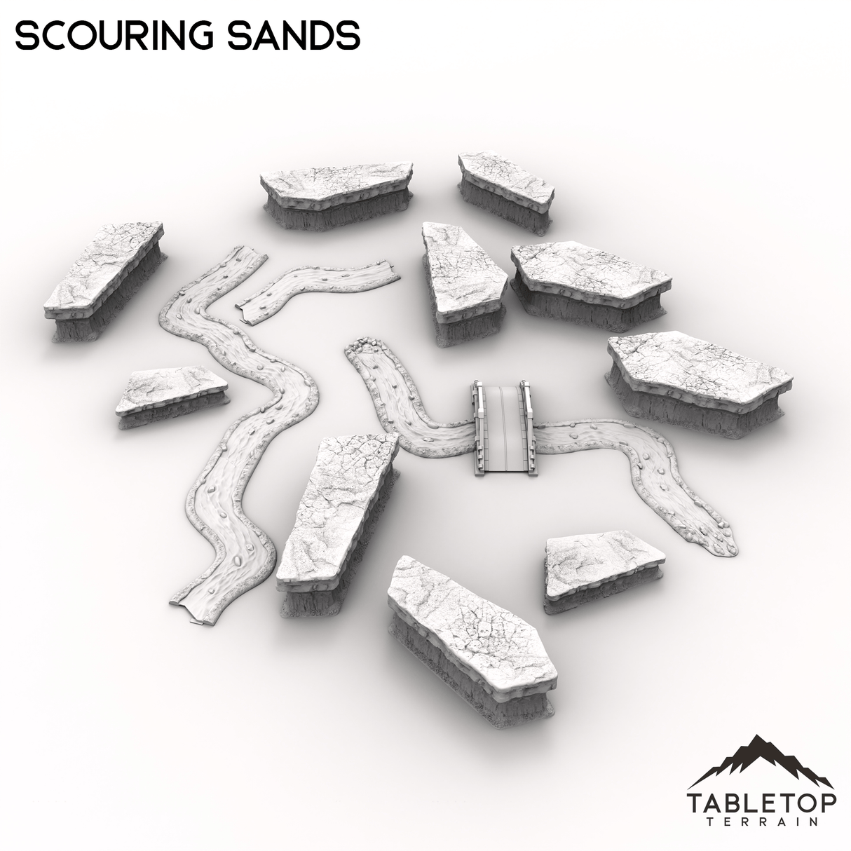 Tabletop Terrain Terrain Scouring Sands - 6mm
