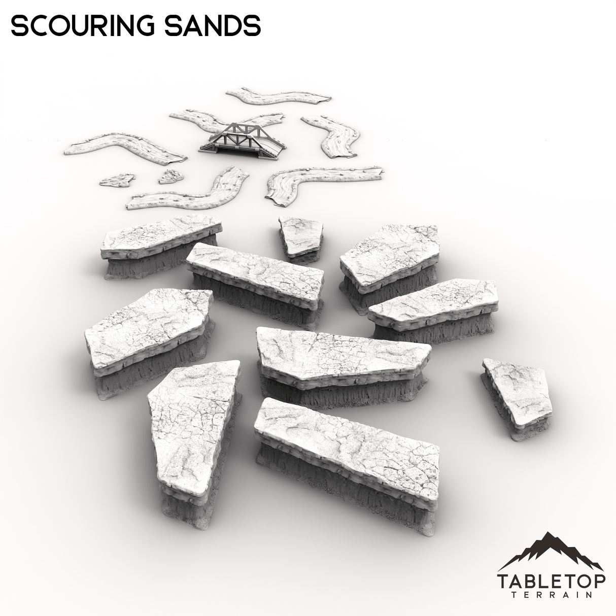 Tabletop Terrain Terrain Scouring Sands - 6mm