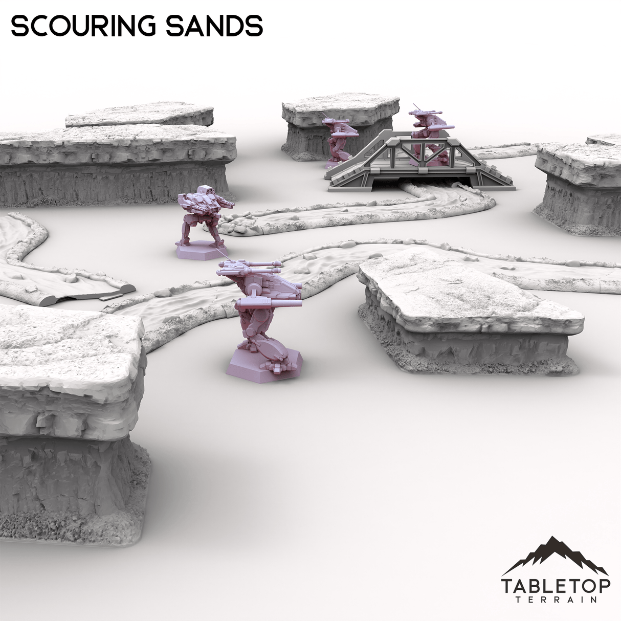 Tabletop Terrain Terrain Scouring Sands - 6mm
