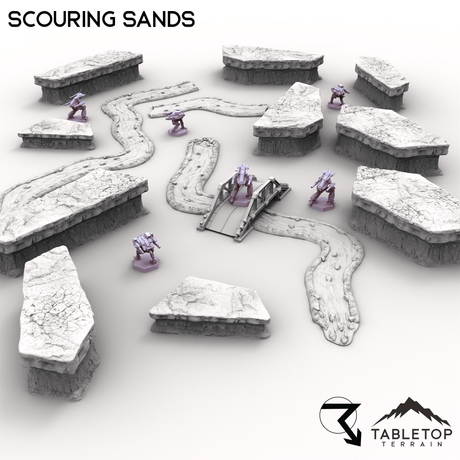 Tabletop Terrain Terrain Scouring Sands - 6mm