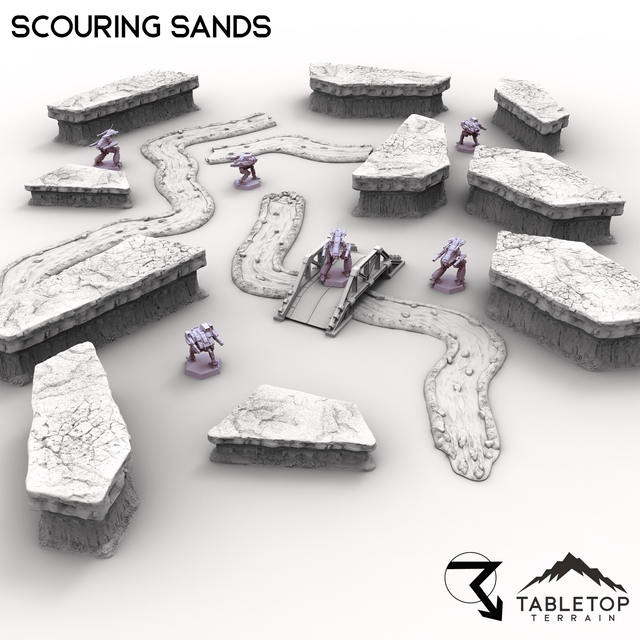 Tabletop Terrain Terrain Scouring Sands - 6mm