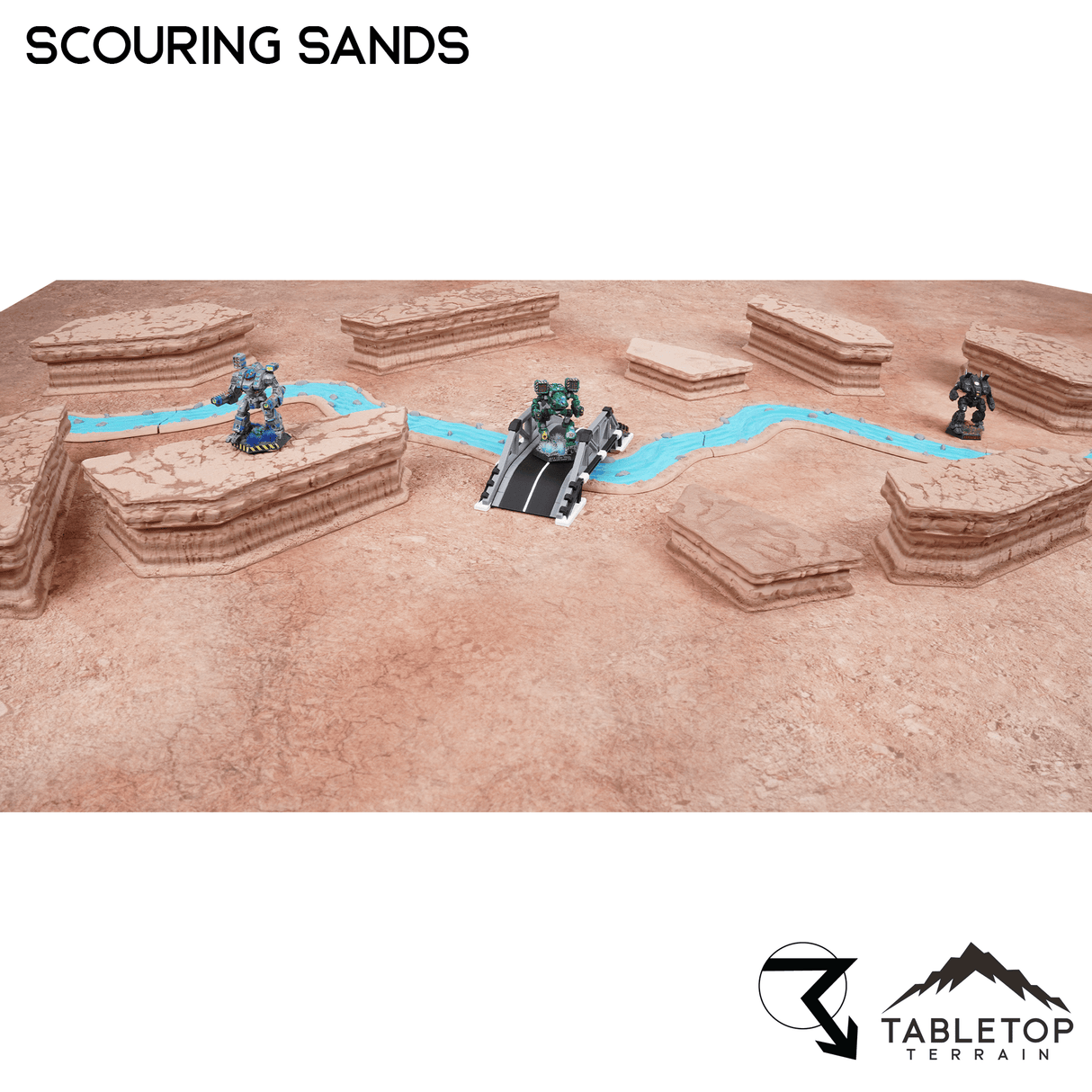 Tabletop Terrain Terrain Scouring Sands - 6mm