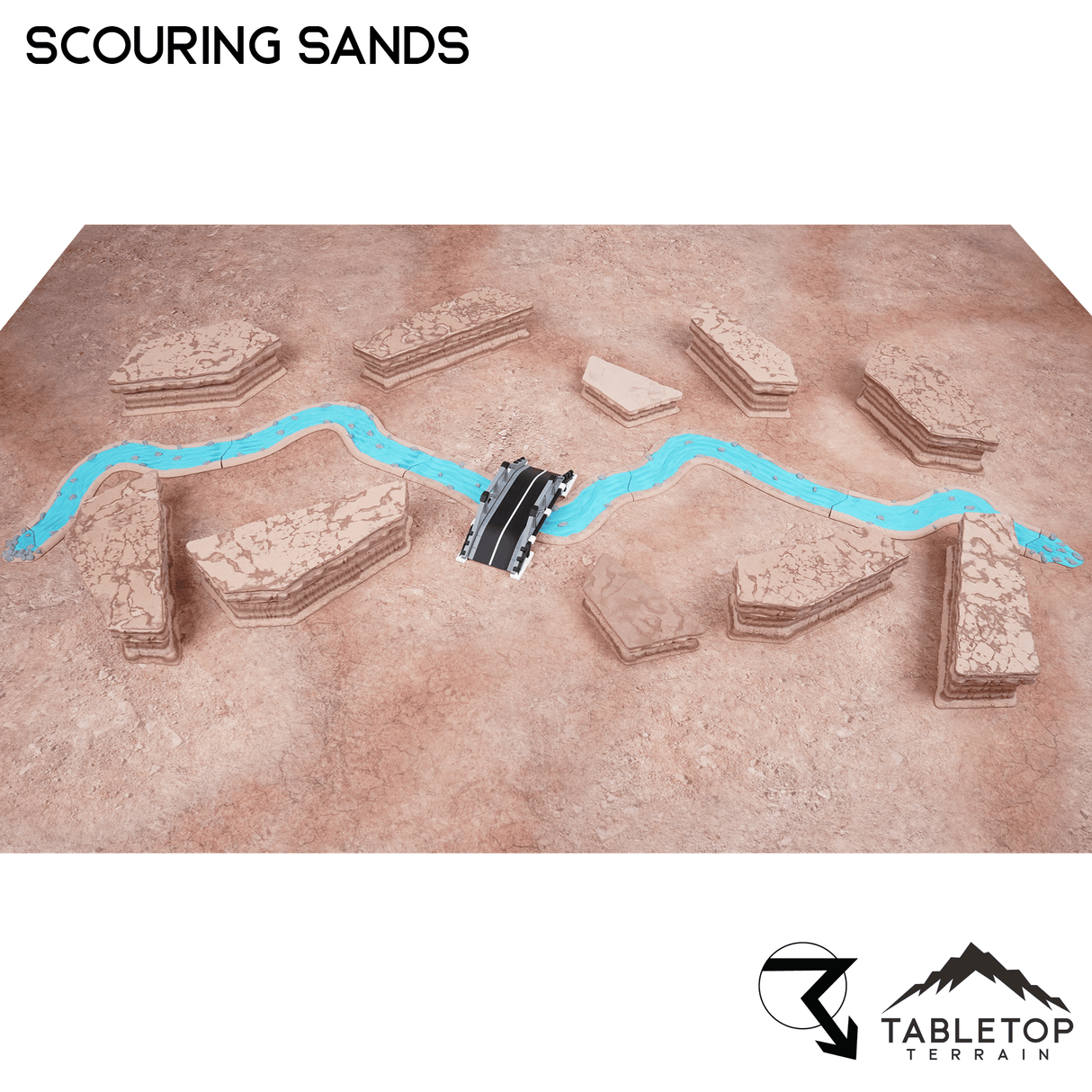 Tabletop Terrain Terrain Scouring Sands - 6mm