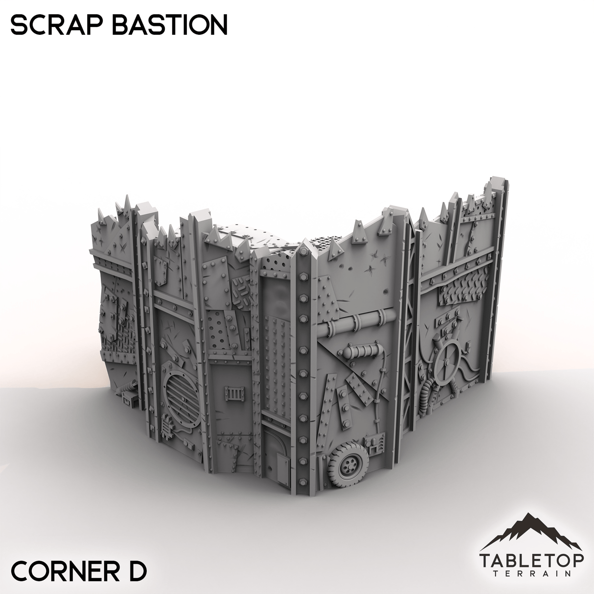 Tabletop Terrain Terrain Scrap Bastion - Scrapz Kamp