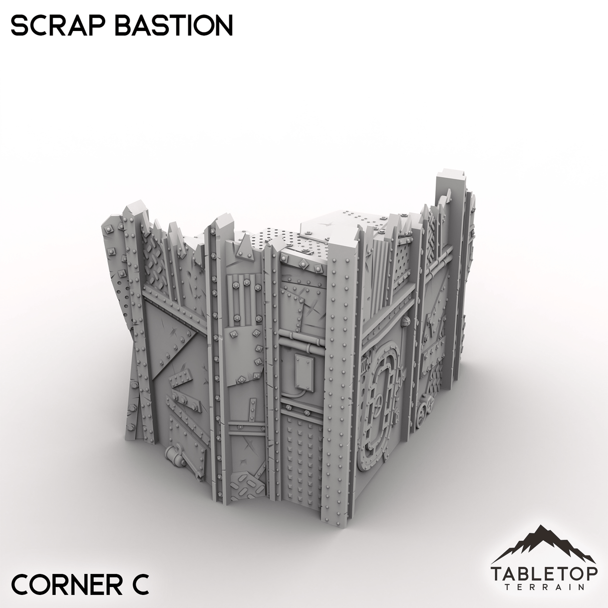 Tabletop Terrain Terrain Scrap Bastion - Scrapz Kamp