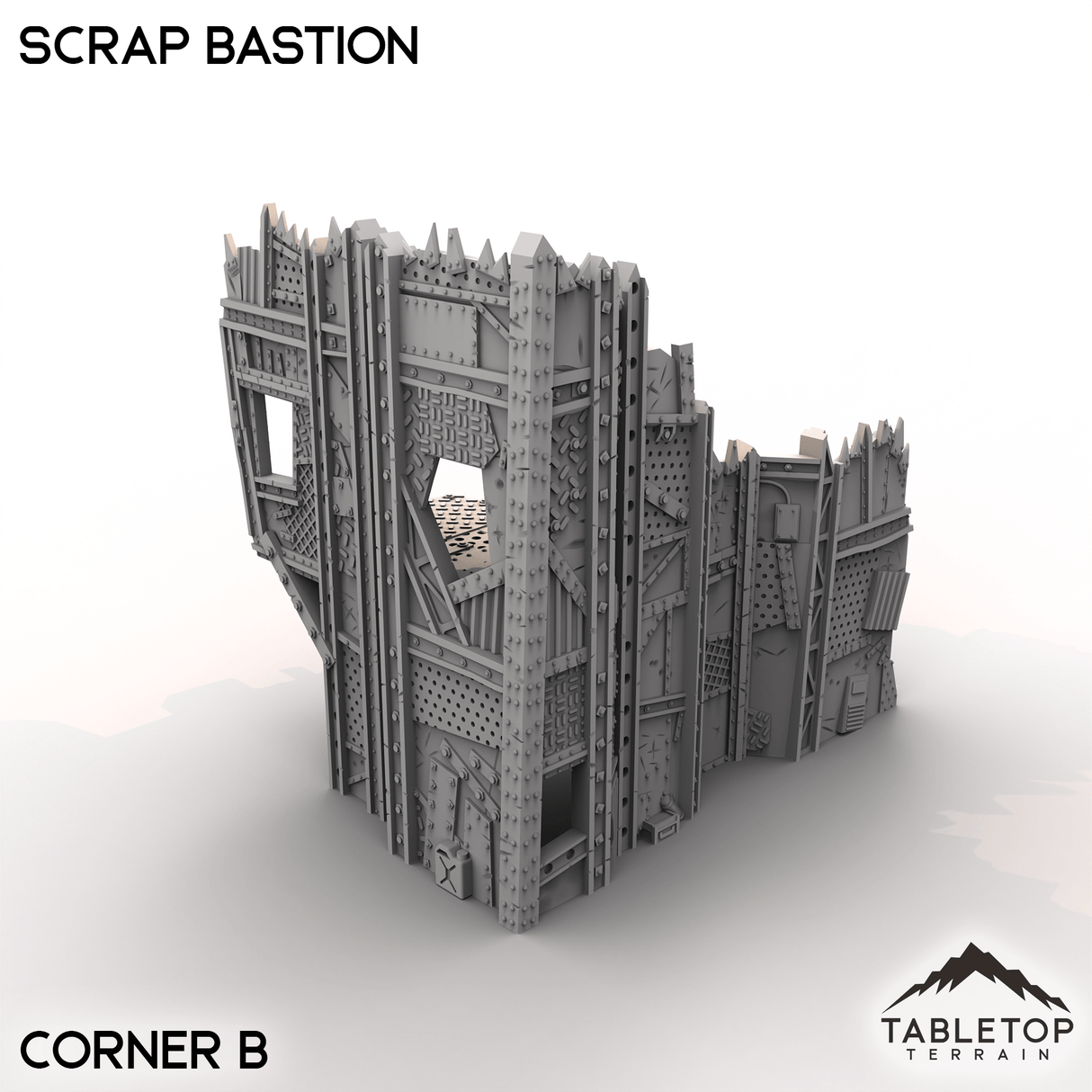 Tabletop Terrain Terrain Scrap Bastion - Scrapz Kamp