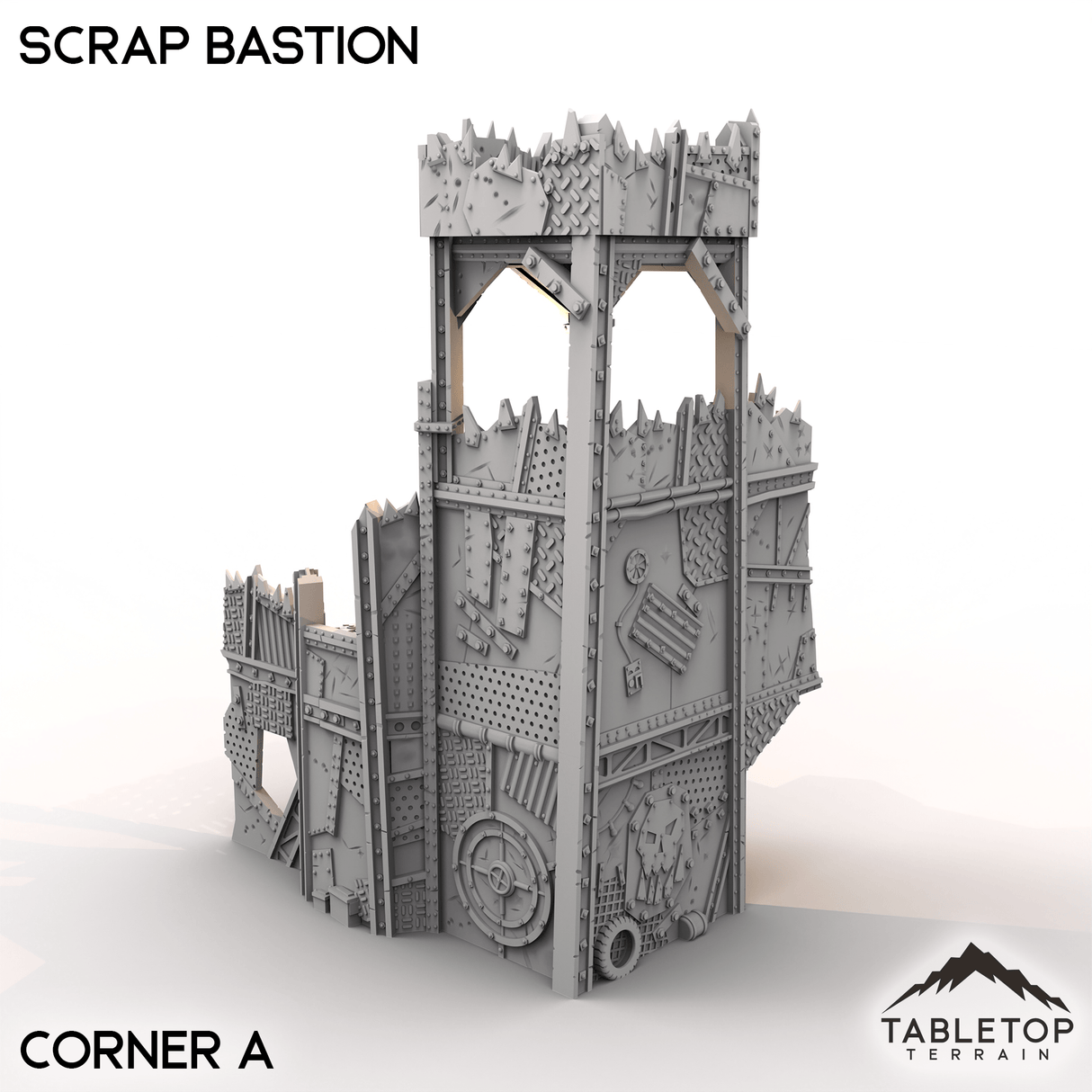 Tabletop Terrain Terrain Scrap Bastion - Scrapz Kamp