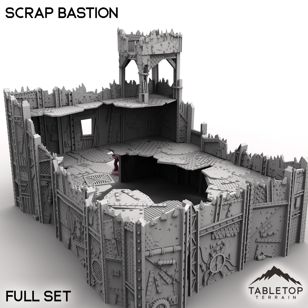Tabletop Terrain Terrain Scrap Bastion - Scrapz Kamp