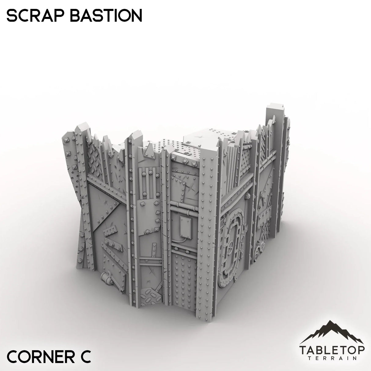 Tabletop Terrain Terrain Scrap Bastion - Scrapz Kamp