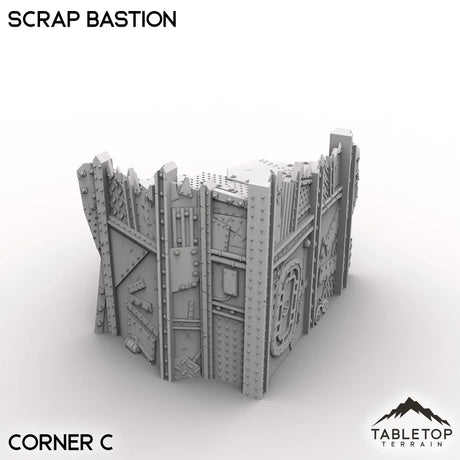 Tabletop Terrain Terrain Scrap Bastion - Scrapz Kamp
