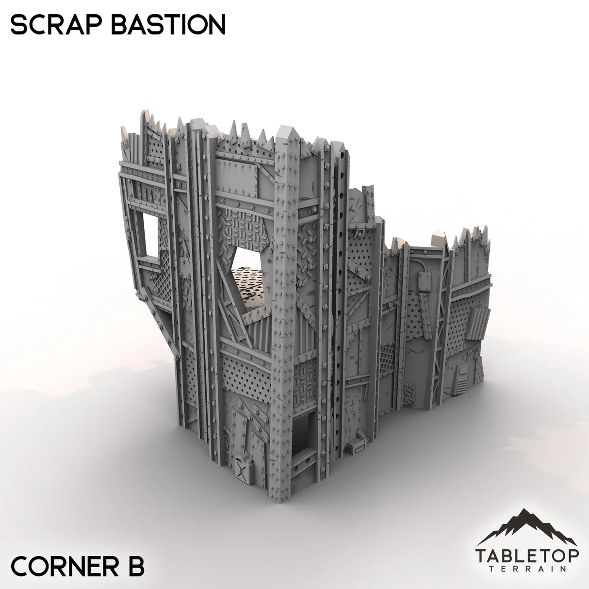 Tabletop Terrain Terrain Scrap Bastion - Scrapz Kamp