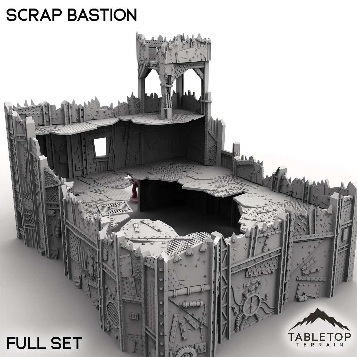 Tabletop Terrain Terrain Scrap Bastion - Scrapz Kamp