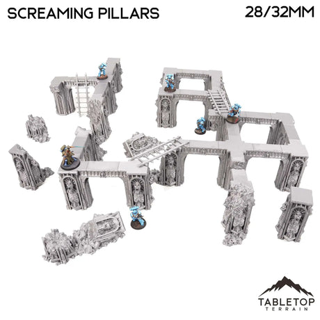 Tabletop Terrain Terrain Screaming Pillars
