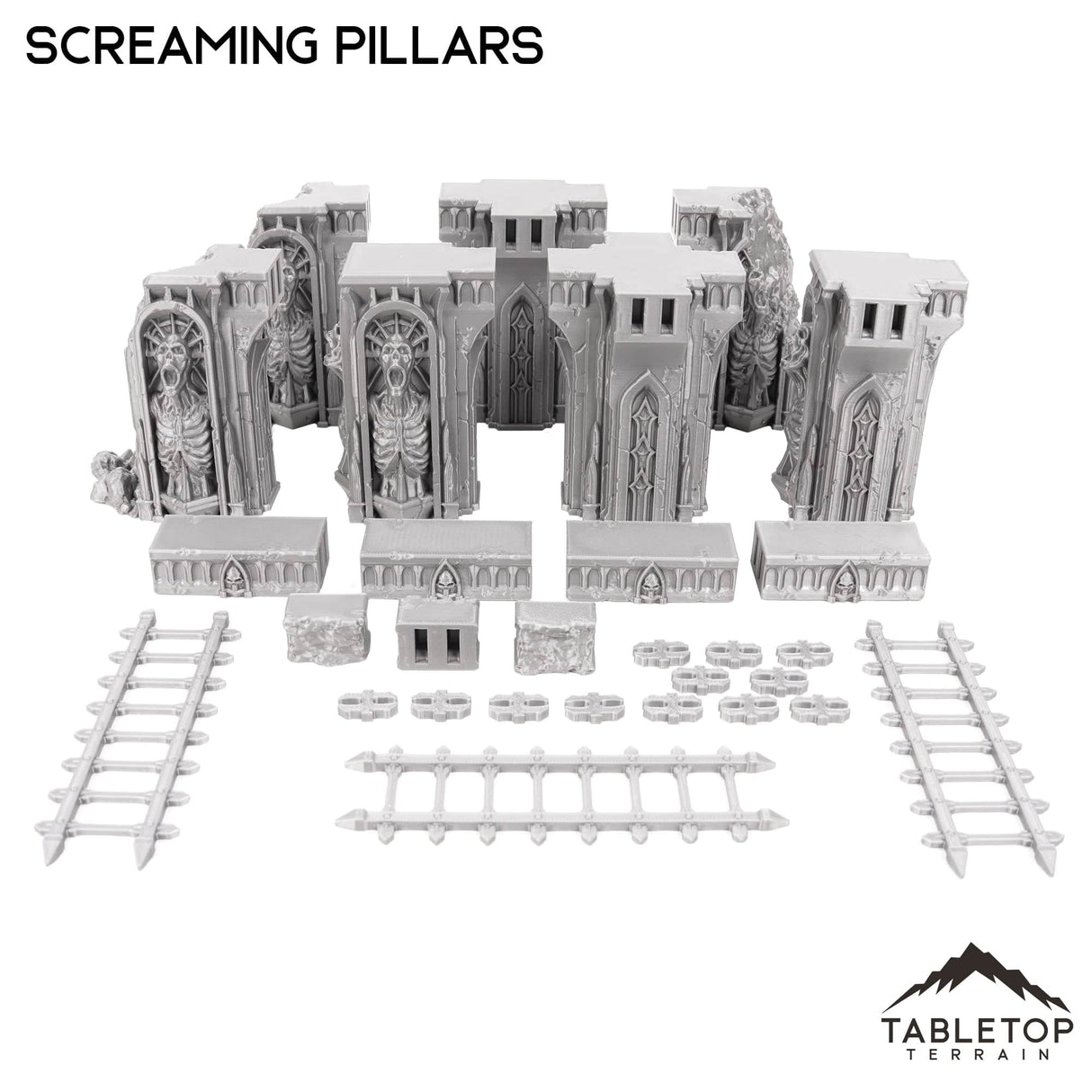 Tabletop Terrain Terrain Screaming Pillars