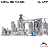 Tabletop Terrain Terrain Screaming Pillars