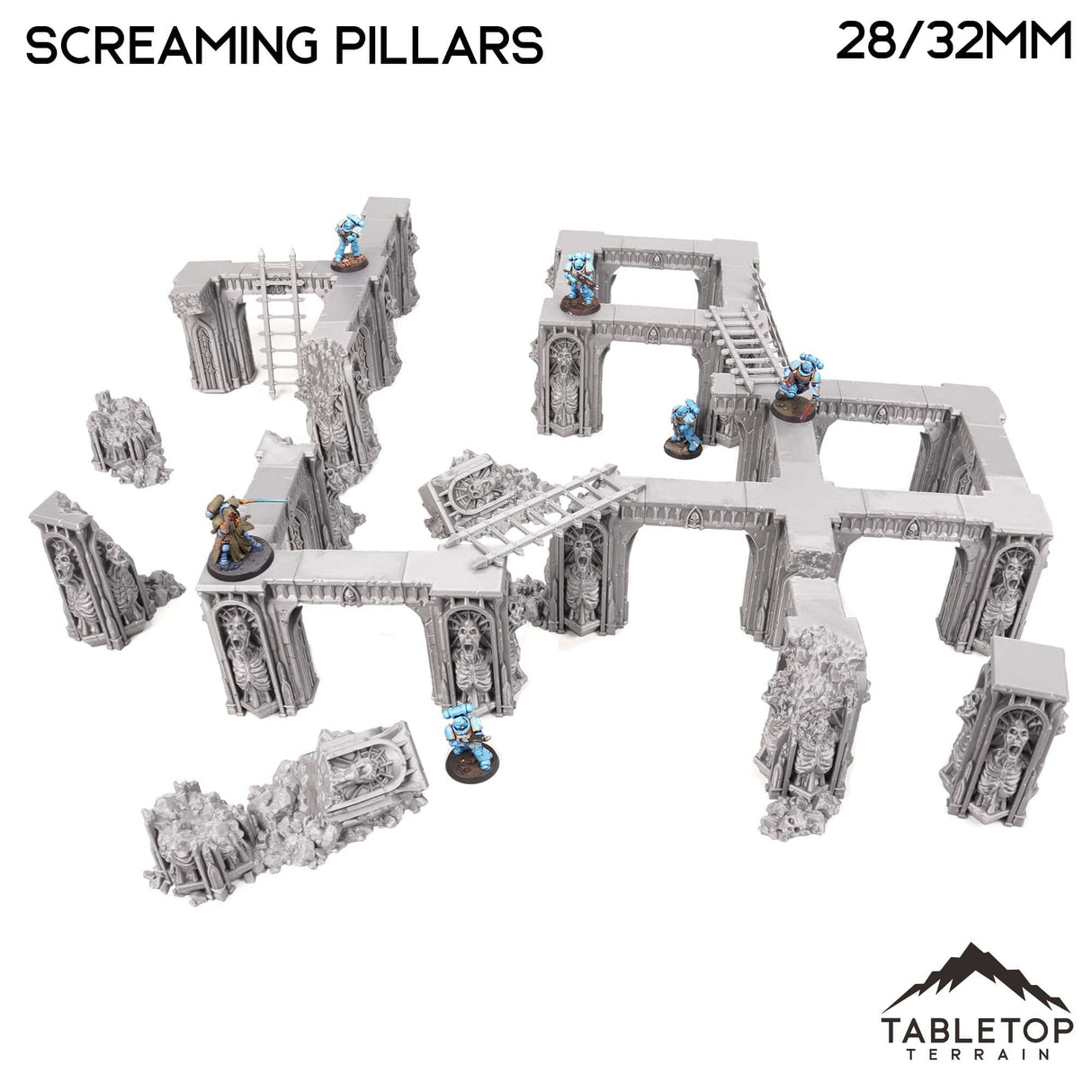 Tabletop Terrain Terrain Screaming Pillars