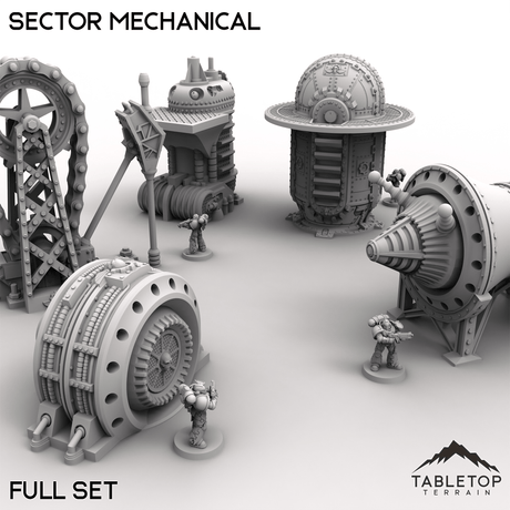 Tabletop Terrain Terrain Sector Mechanical